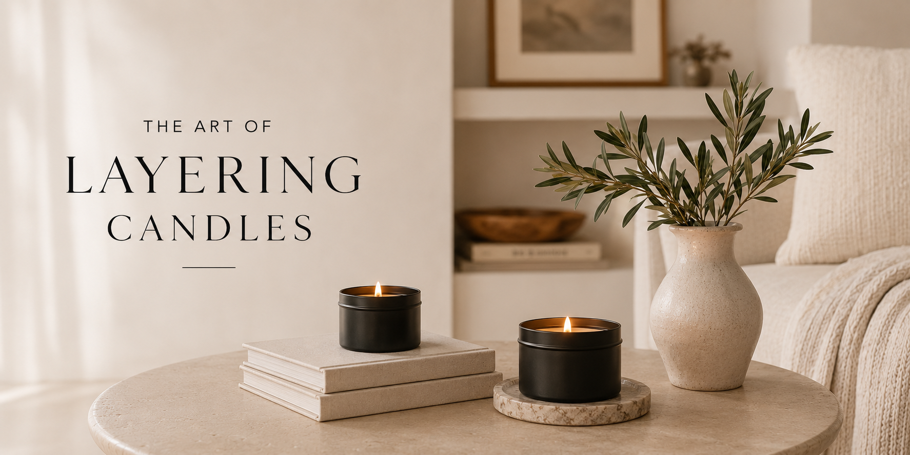 L'art du layering de bougies : comment créer votre ambiance signature